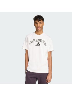 adidas adidas T-Shirt 152431 Biały Regular Fit