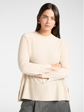 Elena Mirò Elena Mirò Maglione M093Z000858N002 Crema Regular Fit