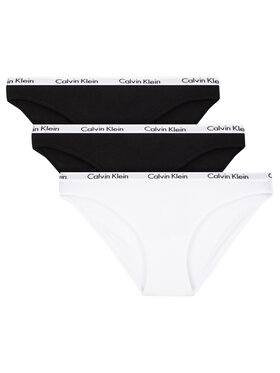 Calvin Klein Underwear Calvin Klein Underwear Komplektas: 3 klasikinių kelnaičių poros 000QD3588E Spalvota