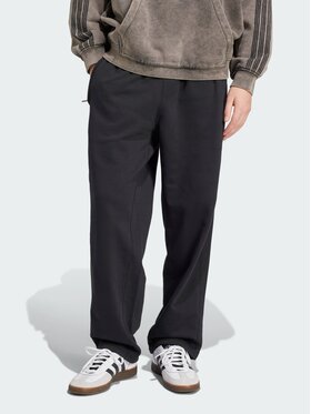 adidas adidas Spodnie materiałowe 142529 Czarny Loose Fit