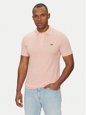 Lacoste Lacoste Polo marškinėliai PH4012 Rožinė Slim Fit