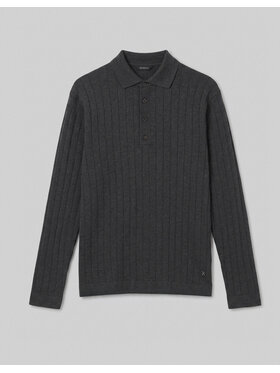 Borgio Borgio Sweter pastrengo Szary Slim Fit
