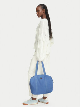 Tommy Jeans Tommy Jeans Kabelka Tjw Ess Daily Tote AW0AW19039 Modrá