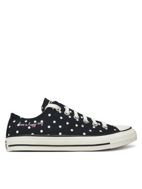 Converse Converse Tenisice Chuck Taylor All Star Polka Dots A12570C Crna
