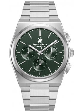Beverly Hills Polo Club Beverly Hills Polo Club Zegarek BP3381X.370 Srebrny