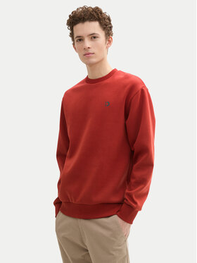 Tom Tailor Denim Tom Tailor Denim Felpa 1043701 Rosso Regular Fit