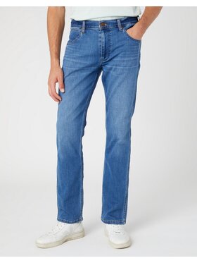 Wrangler Wrangler Jeansy GREENSBORO Niebieski Straight Leg