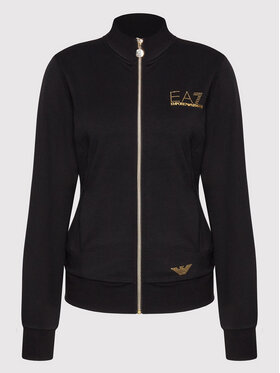 EA7 Emporio Armani EA7 Emporio Armani Majica dugih rukava 8NTM43 TJ9RZ 1200 Crna Regular Fit