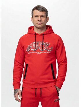 PITBULL PITBULL Bluza ADCC DOGWOOD Czerwony Regular Fit