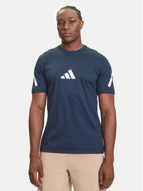 adidas adidas T-Shirt Z.N.E. JW4735 Σκούρο μπλε Regular Fit