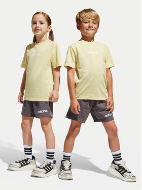 adidas adidas Póló és rövidnadrág Essentials JC9751 Sárga Regular Fit