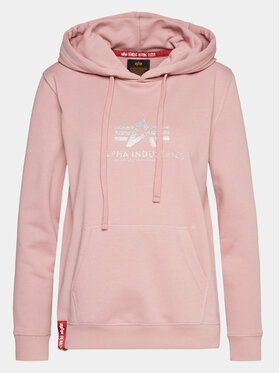 Alpha Industries Alpha Industries Sweatshirt New Basic 196032G Rosa Regular Fit