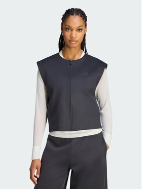 adidas adidas Kamizelka 170998 Czarny Loose Fit