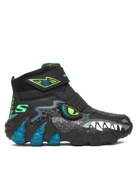Skechers Skechers Śniegowce Skech-O-Saurus Lights 2.0 400122L BKLM Czarny