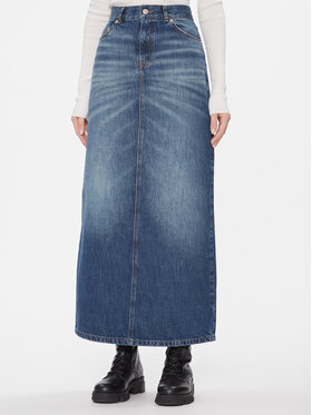 MAX&Co. MAX&Co. Spódnica jeansowa Melissa Niebieski Regular Fit