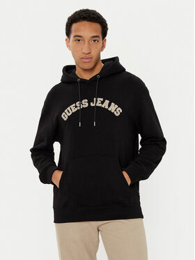 Guess Jeans Guess Jeans Džemperis M5RQ44 KCPR1 Juoda Regular Fit