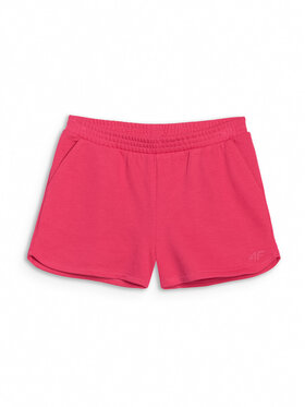 4F 4F Szorty sportowe BASIC+ Różowy Regular Fit