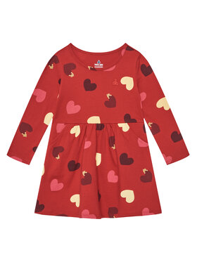 Gap Gap Sukienka codzienna 646806-03 Czerwony Regular Fit