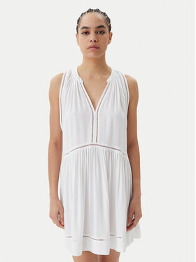 Seafolly Seafolly Sommerkleid Beach Basics 52931-DR Weiß Regular Fit