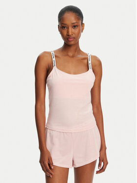 Juicy Couture Juicy Couture Marškinėliai Elina JCLCT125501 Rožinė Slim Fit
