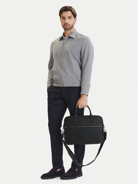 Tommy Hilfiger Tommy Hilfiger Laptoptáska Th Woven Computer Bag AM0AM14094 Fekete