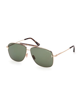 Tom Ford Tom Ford Okulary przeciwsłoneczne FT 1017 6028N Złoty