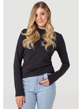 LAURELLA LAURELLA Bluzka LAURELLA 1VA003299 Czarny Regular Fit