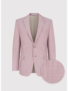Pako Lorente Pako Lorente Marynarka P25SP-3G-036 Różowy Super Slim Fit