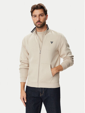 Guess Guess Μπλούζα M6BQ52 K6169 Μπεζ Slim Fit