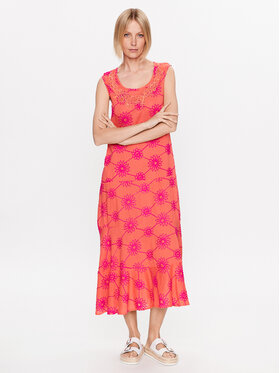 Iconique Iconique Vasaras kleita IC23 108 Oranžs Regular Fit