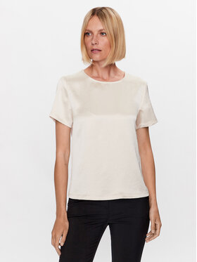 Weekend Max Mara Weekend Max Mara Bluse Gilbert 23594602 Écru Regular Fit