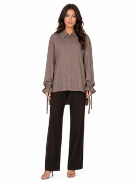 Pako Lorente Pako Lorente Bluzka A26SS-AL-K03 Brązowy Regular Fit