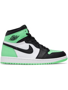 Nike Nike Sneakersy 4 High Green Glow Zielony
