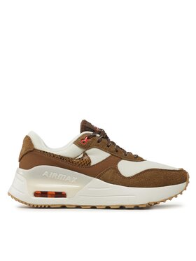 Nike Nike Sneakersy Air Max System Se DX9504 100 Hnedá