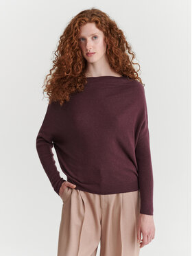 TATUUM TATUUM Sweter NASHA Czerwony Oversize