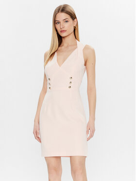 Guess Guess Ежедневна рокля Amanda W3GK52 WB4H2 Розов Slim Fit