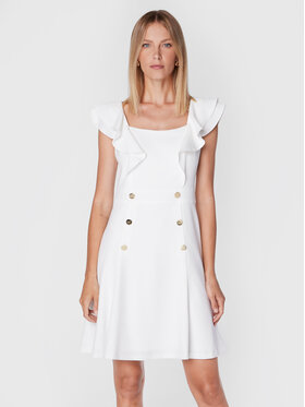 DKNY DKNY Koktélruha DD2E1557 Bézs Regular Fit
