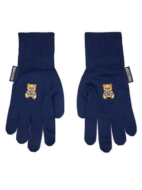 MOSCHINO MOSCHINO Ženske rukavice 65162 M2097 Tamnoplava