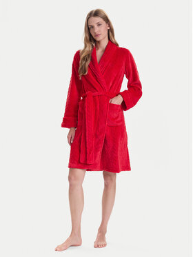 LAUREN RALPH LAUREN LAUREN RALPH LAUREN Szlafrok ILN42455F Czerwony