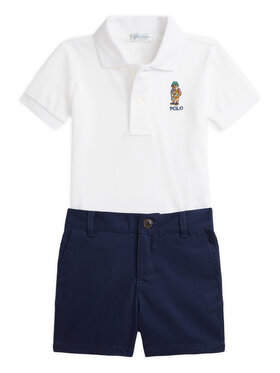 Polo Ralph Lauren Polo Ralph Lauren Polo un šortu komplekts 320967020002 Tumši zils Regular Fit