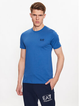 EA7 Emporio Armani EA7 Emporio Armani T-shirt 8NPT51 PJM9Z 1538 Plava Regular Fit