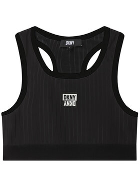 DKNY DKNY Топ D35S91 D Чорний Regular Fit
