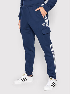 adidas Originals adidas Originals Παντελόνι φόρμας 3 Stripes HK9687 Σκούρο μπλε Regular Fit