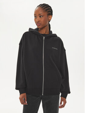 Calvin Klein Jeans Calvin Klein Jeans Суитшърт Diffused J20J223533 Черен Regular Fit