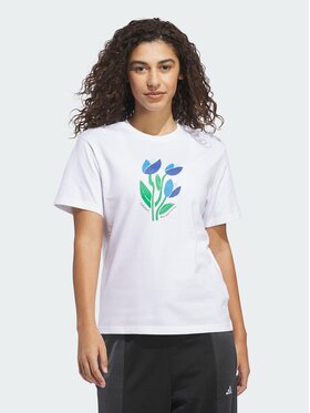 adidas adidas T-Shirt 167502 Biały Regular Fit