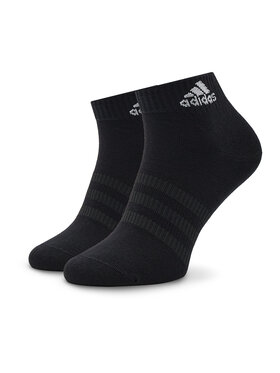 Adidas Set 3 Parov Unisex Nizkih Nogavic Thin And Light Ankle Socks 3 Pairs IC1282 Črna