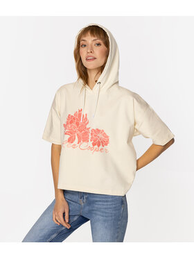 Lee Cooper Lee Cooper Bluza TIA 5624 Beżowy Oversize