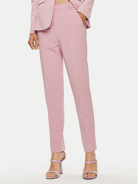 PINKO Pinko Штани з тканини Bello 100155 A1L4 Рожевий Regular Fit
