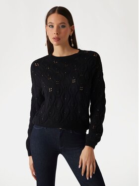 Guess Guess Sweter 174121 Czarny Classic Fit