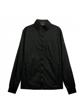 4F 4F Giacca impermeabile TDJAM054 Nero Comfortable Fit